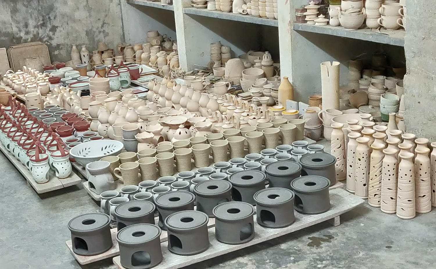 Photoessay Handmade Pottery in Pondicherry Rashminotes