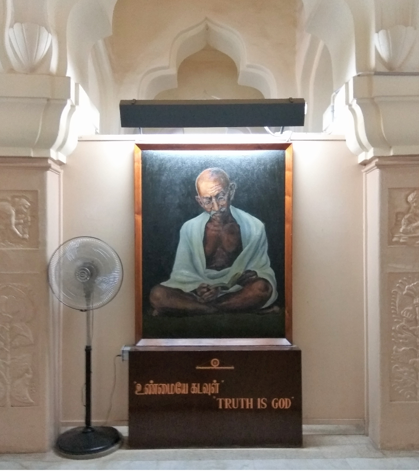 Inside Gandhi memorial museum, Madurai