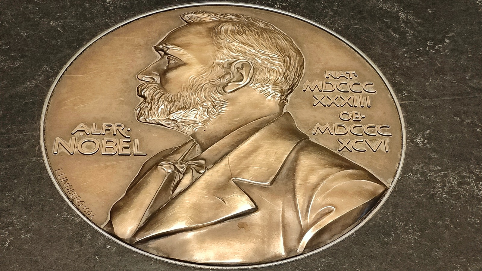 Nobel Prize Medal Displayed In Stockholm Museum