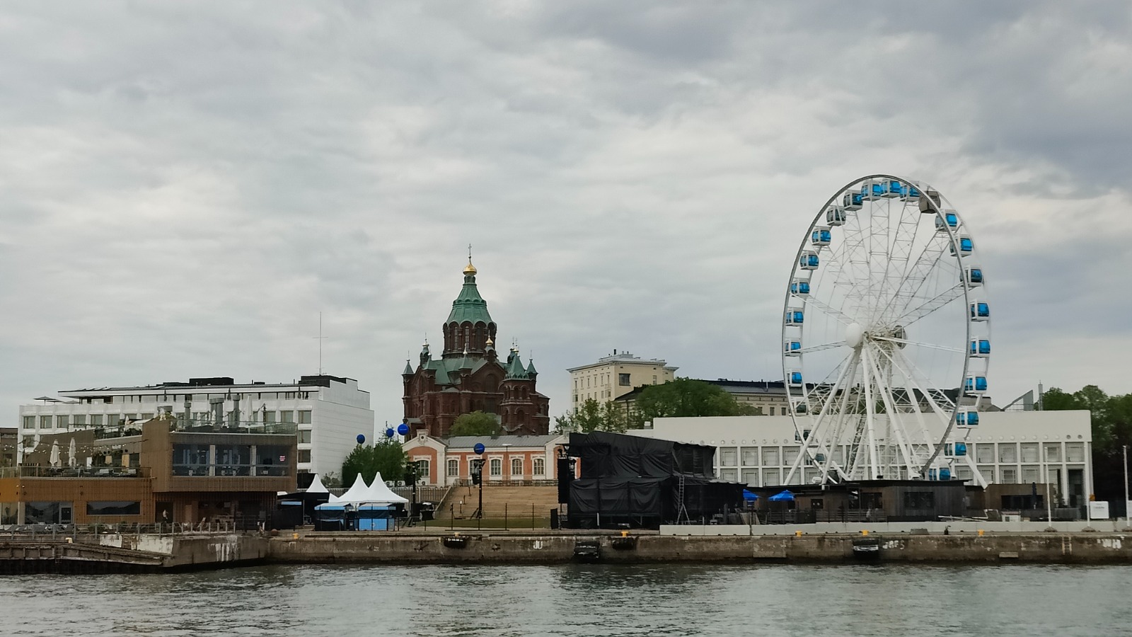 A veiw of Helsinki city
